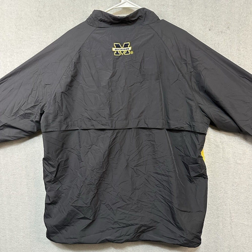 VTG University Of Michigan Windbreaker Colosseum Athletics XXL ‎ Full Zip - Picture 2 of 10